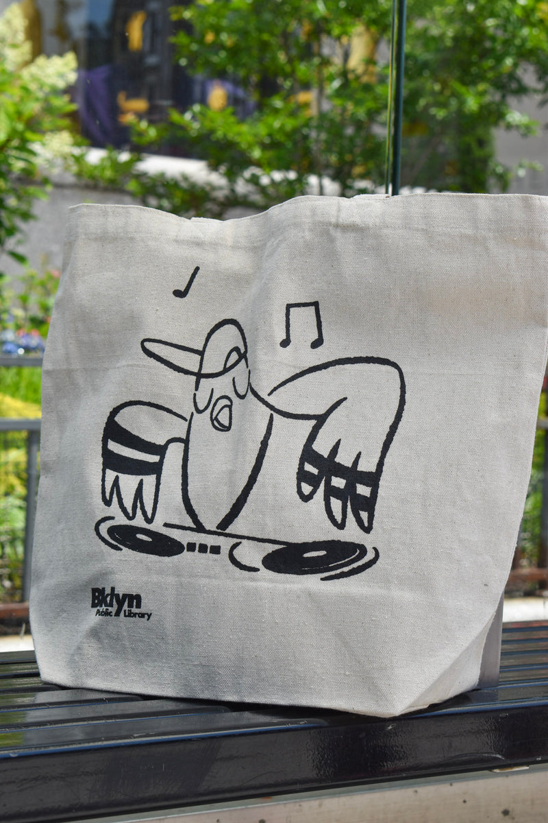 DJ Pigeon Tote – Shop BKLYN Library