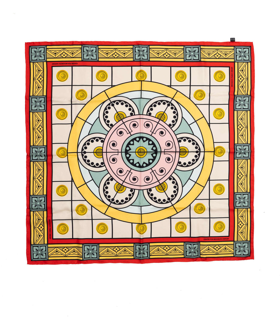 Scarf Stained Glass Othmer Spirals