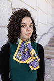 Scarf Stained Glass Othmer Spirals