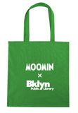 Special-edition BPL x Moomins Green bag