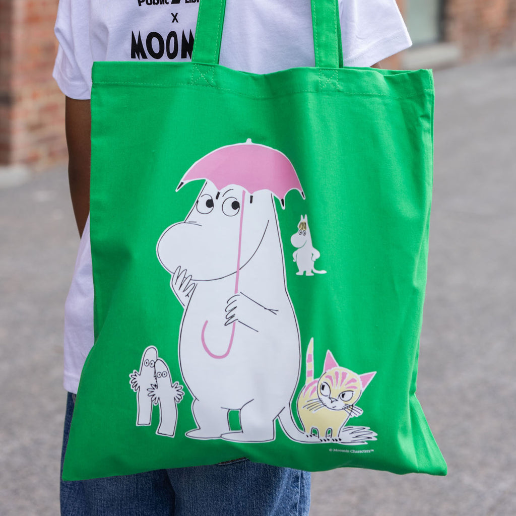 BPL x Moomins Green Bag