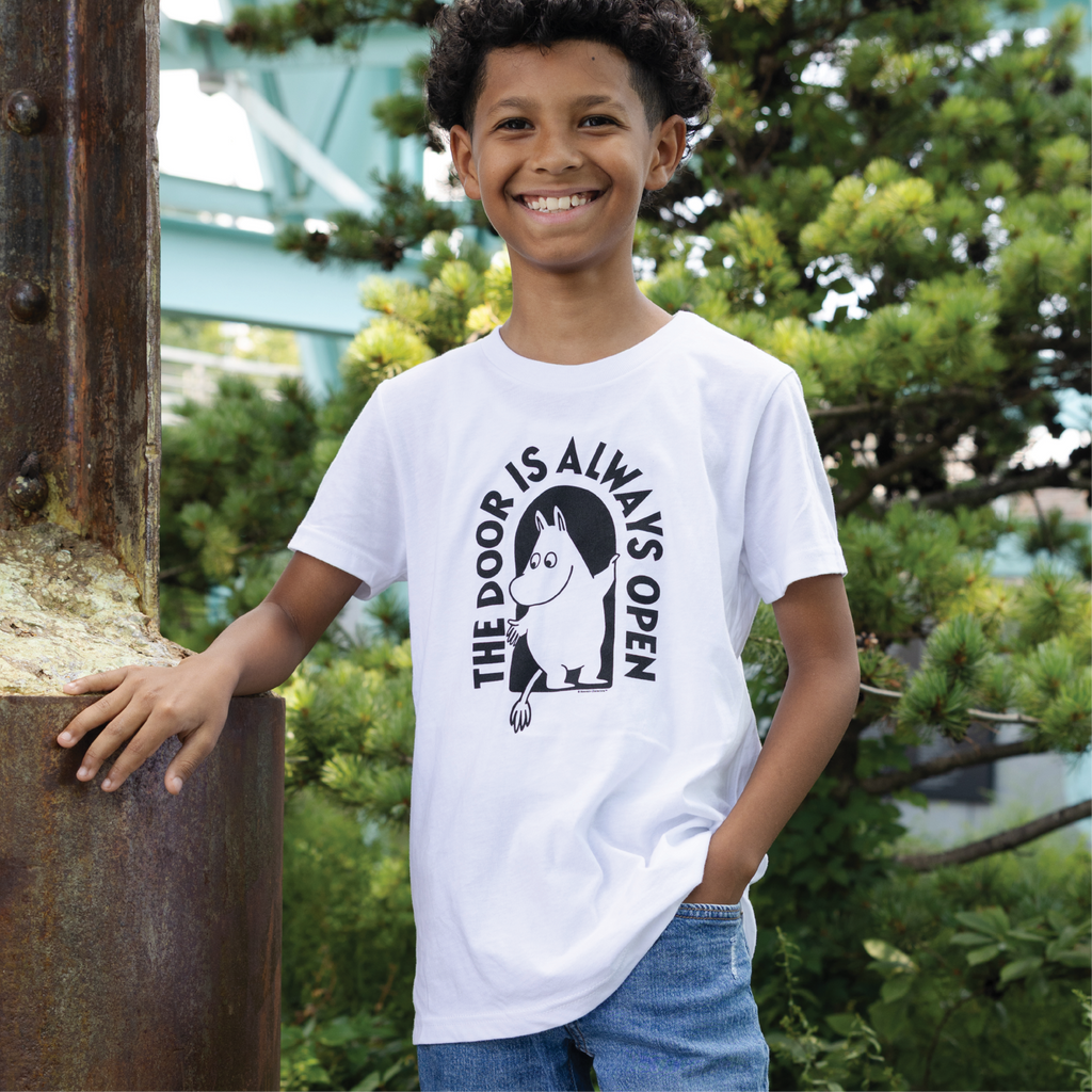 BPL x Moomins The Door is Always Open Youth T-Shirt