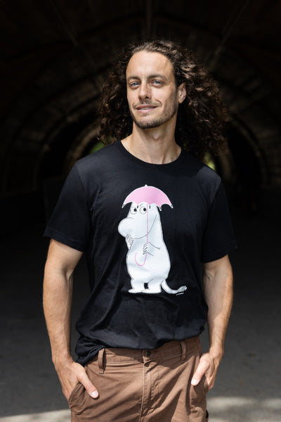 Special-edition BPL x Moomins Troll Adult Black t-shirt