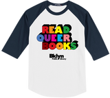Read Queer Books Baseball T-shirt
