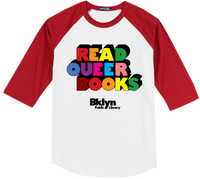 Read Queer Books Baseball T-shirt