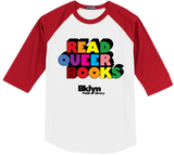 Read Queer Books Baseball T-shirt