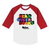 Read Queer Books Baseball T-shirt