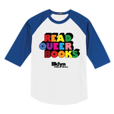 Read Queer Books Baseball T-shirt