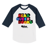 Read Queer Books Baseball T-shirt