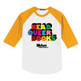 Read Queer Books Baseball T-shirt