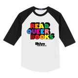 Read Queer Books Baseball T-shirt