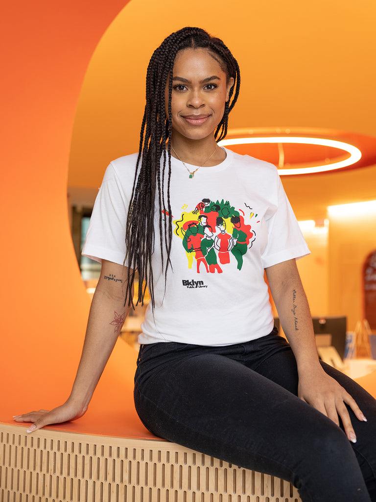 "Let's Take a Silly One" T-shirt by Audriana Gibson