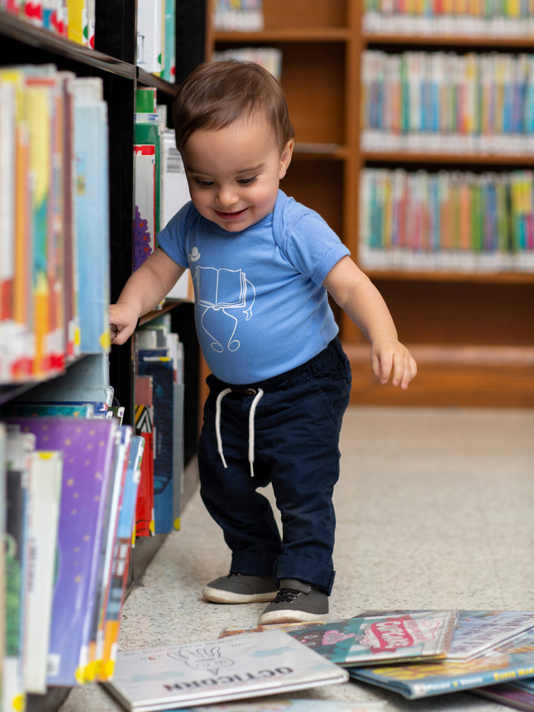 Bookman Baby Onesie