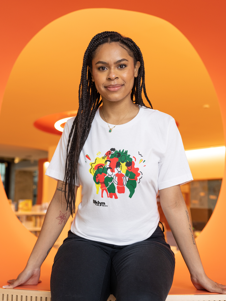"Let's Take a Silly One" T-shirt by Audriana Gibson