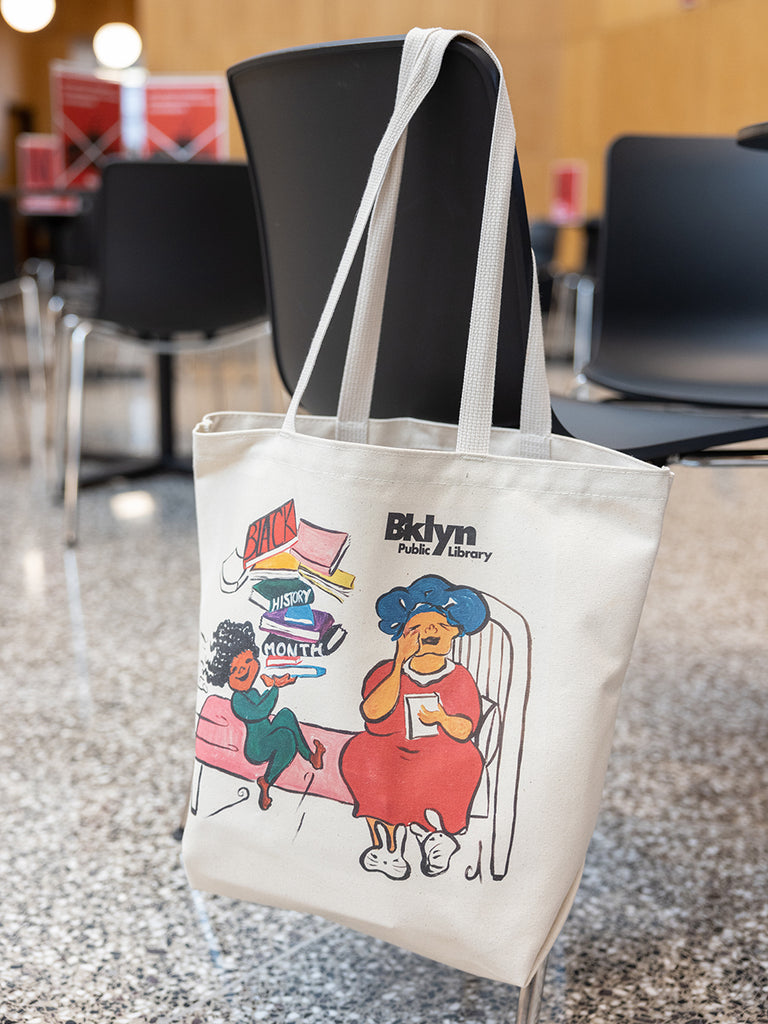 "The Fastest Bath in Brooklyn" Tote by Camille-Bettina Atkinson