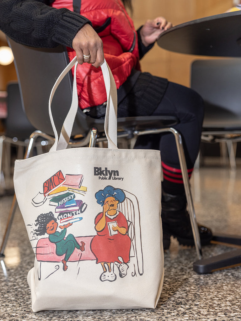"The Fastest Bath in Brooklyn" Tote by Camille-Bettina Atkinson